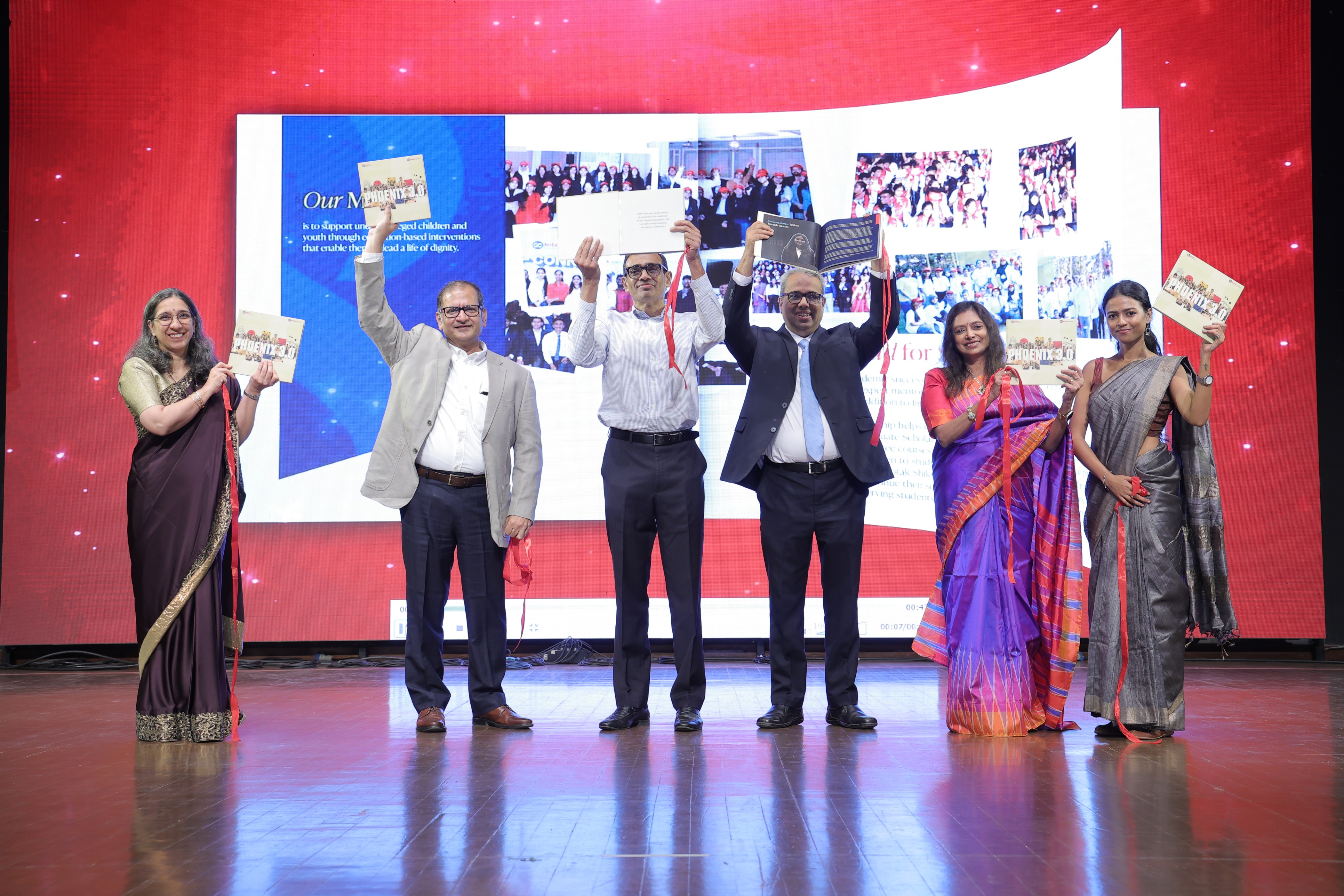 Kotak Education Foundation felicitates over 1,400 scholars under the Kotak Junior and Graduate Scholarship Programmes in Mumbai at RIZE 2025